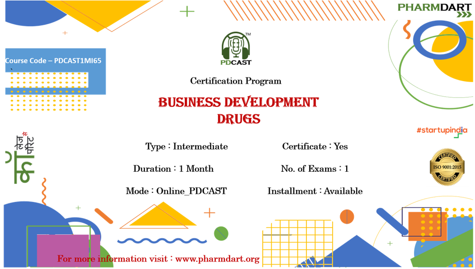 Business Development - Biologicals, Drugs and Medical Devices