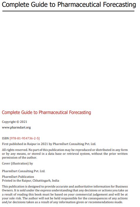 Complete Guide to Pharmaceutical Forecasting