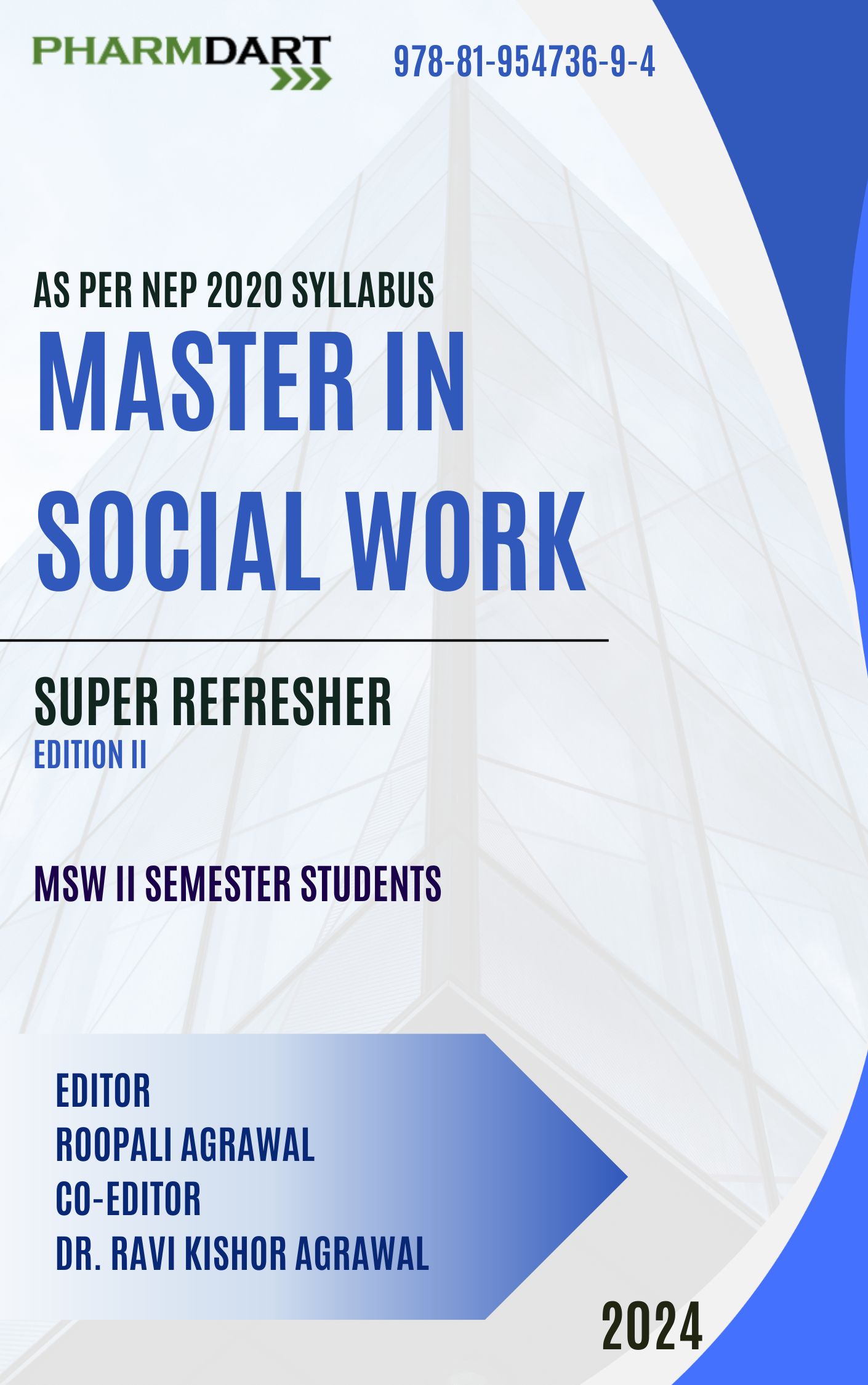 Master in Social Work (Semester II) - Super Refresher (Edition II)